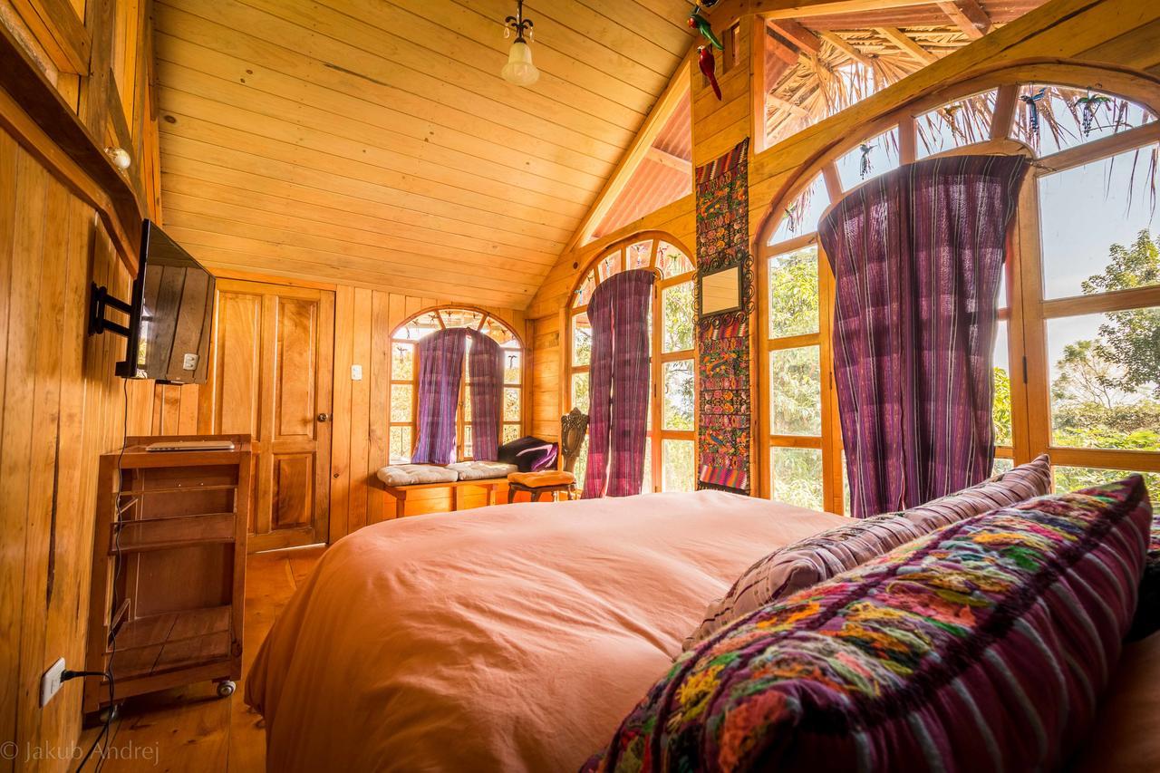 Lake Front Cabin At Los Elementos Santa Cruz La Laguna Extérieur photo