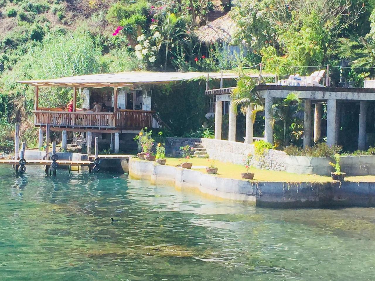 Lake Front Cabin At Los Elementos Santa Cruz La Laguna Extérieur photo